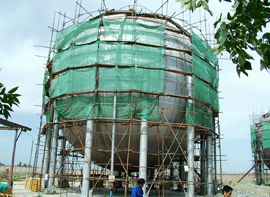 黑龍江1500立方天然氣球罐